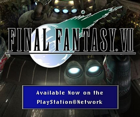 Final Fantasy VII est désormais disponible sur le PSN